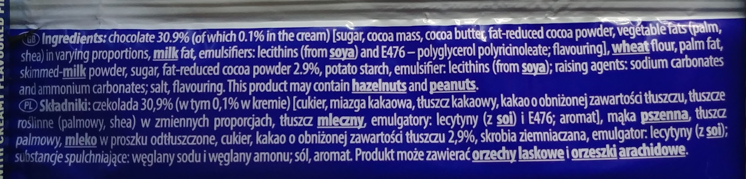Mega Grześki - Ingredients - pl