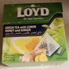 Loyd Green Tea With Lemon Honey and Ginger 20 Tea Bags - Product