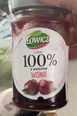 Dżem 100% z owoców wiśnia - Product - pl