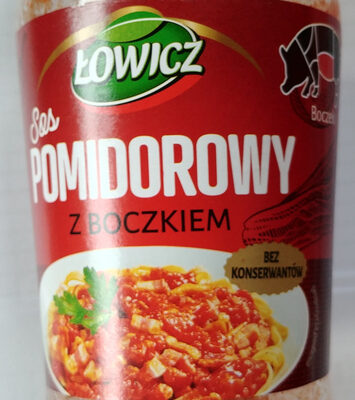 Sos pomidorowy z boczkiem - Product - pl