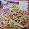 Pizza Guseppe z kurczakiem w przyprawie masala i curry, głęboko mrożona. - Producto