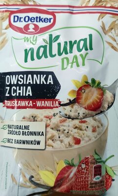 my natural day - Owsianka z chia truskawka - wanilia - Produkt