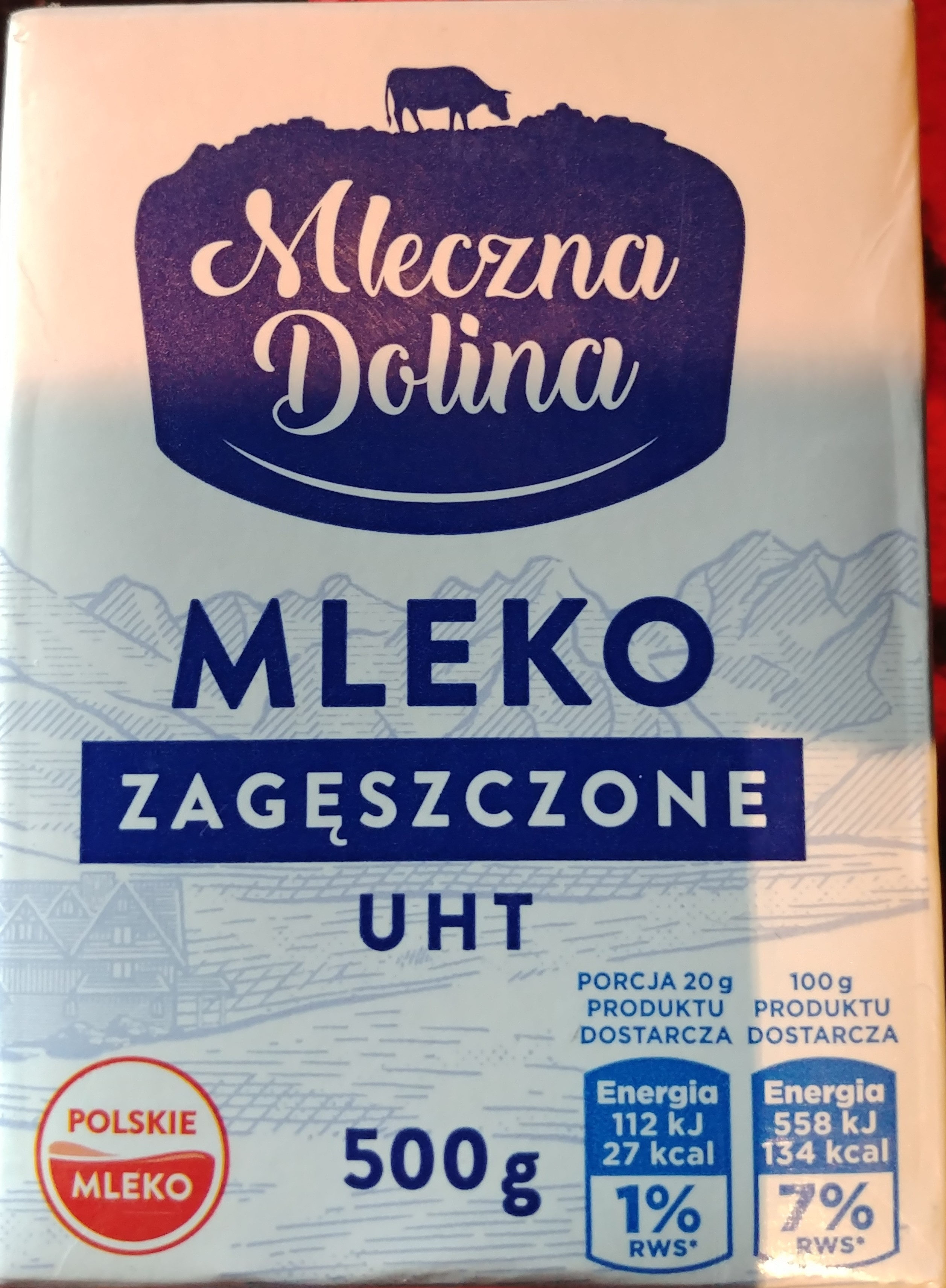 Mleko zagęszczone UHT 7,5% - Product - pl