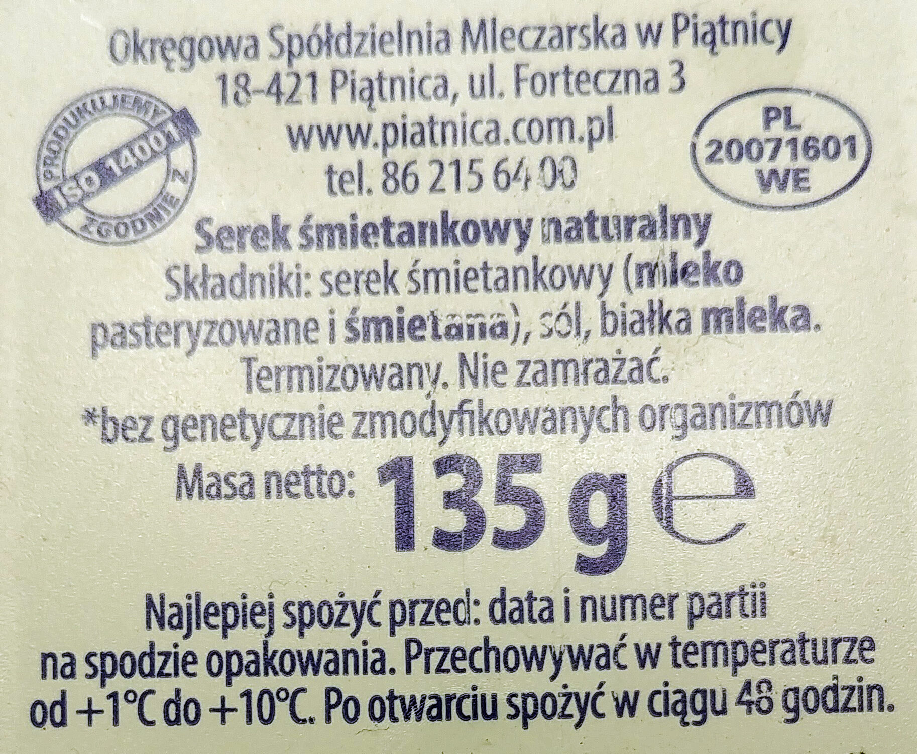 Twój Smak - Ingrédients - pl