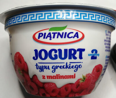 Jogurt typu greckiego z malinami - Produkt