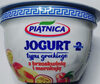 Jogurt typu greckiego z brzoskwinią i marakują 2,4% tłuszczu - Produit