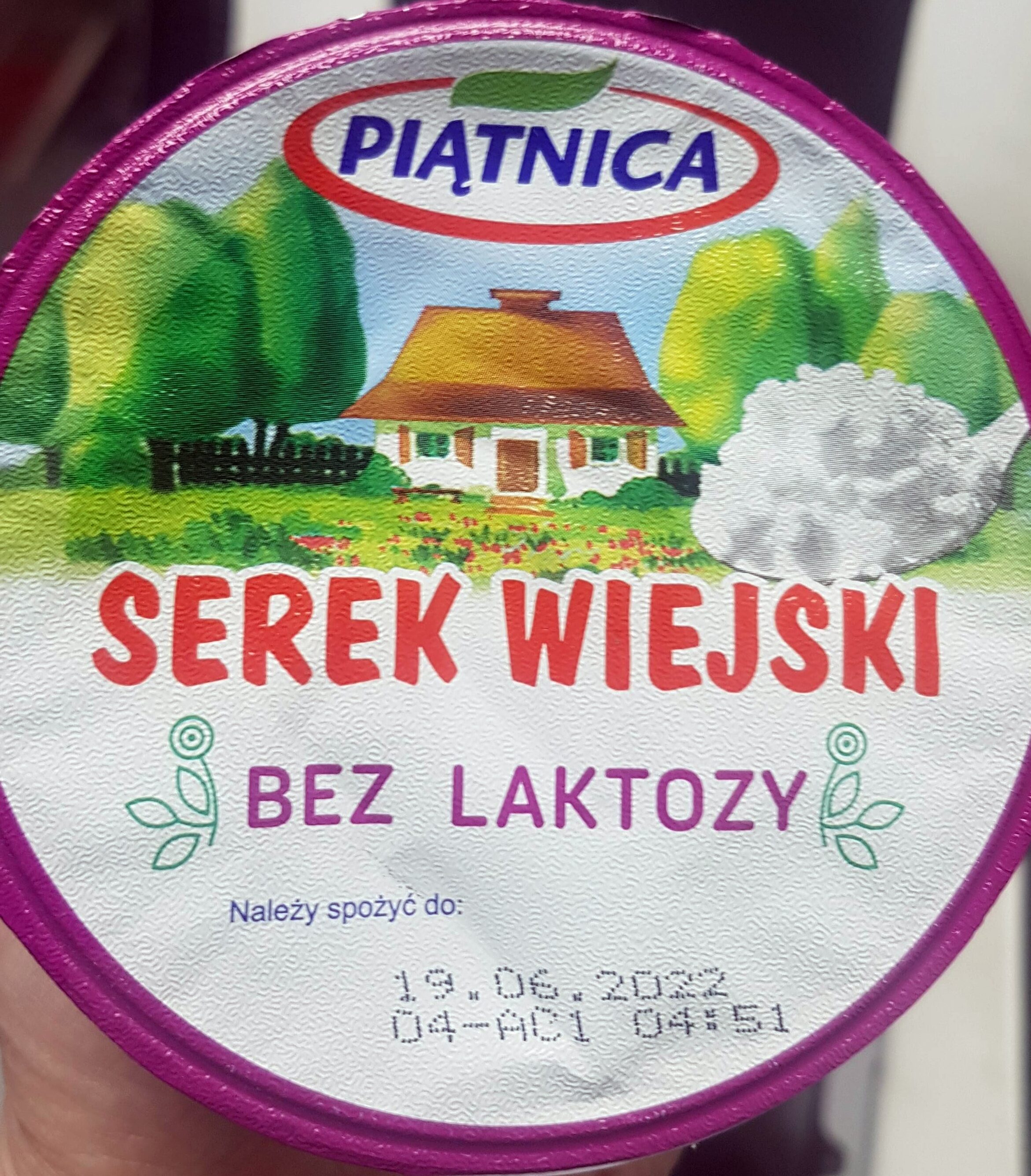 Serek wiejski bez laktozy - Product - pl