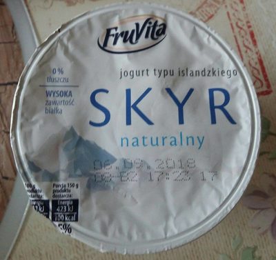 Jogurt naturalny 0% tłuszczu o wysokiej zawartości białka - Produit