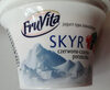 Jogurt naturalny 0% tłuszczu z wsadem z czerwona porzeczka - czarna porzeczka. - Product