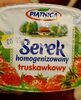 Serek homogenizowany truskawkowy - نتاج
