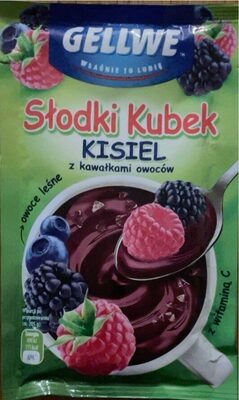 Słodki kubek kisiel (owoce leśne) - Product - pl