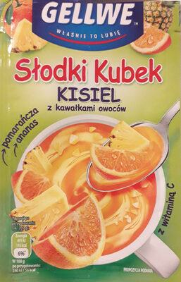Słodki Kubek pomarańcza, ananas - Product - pl