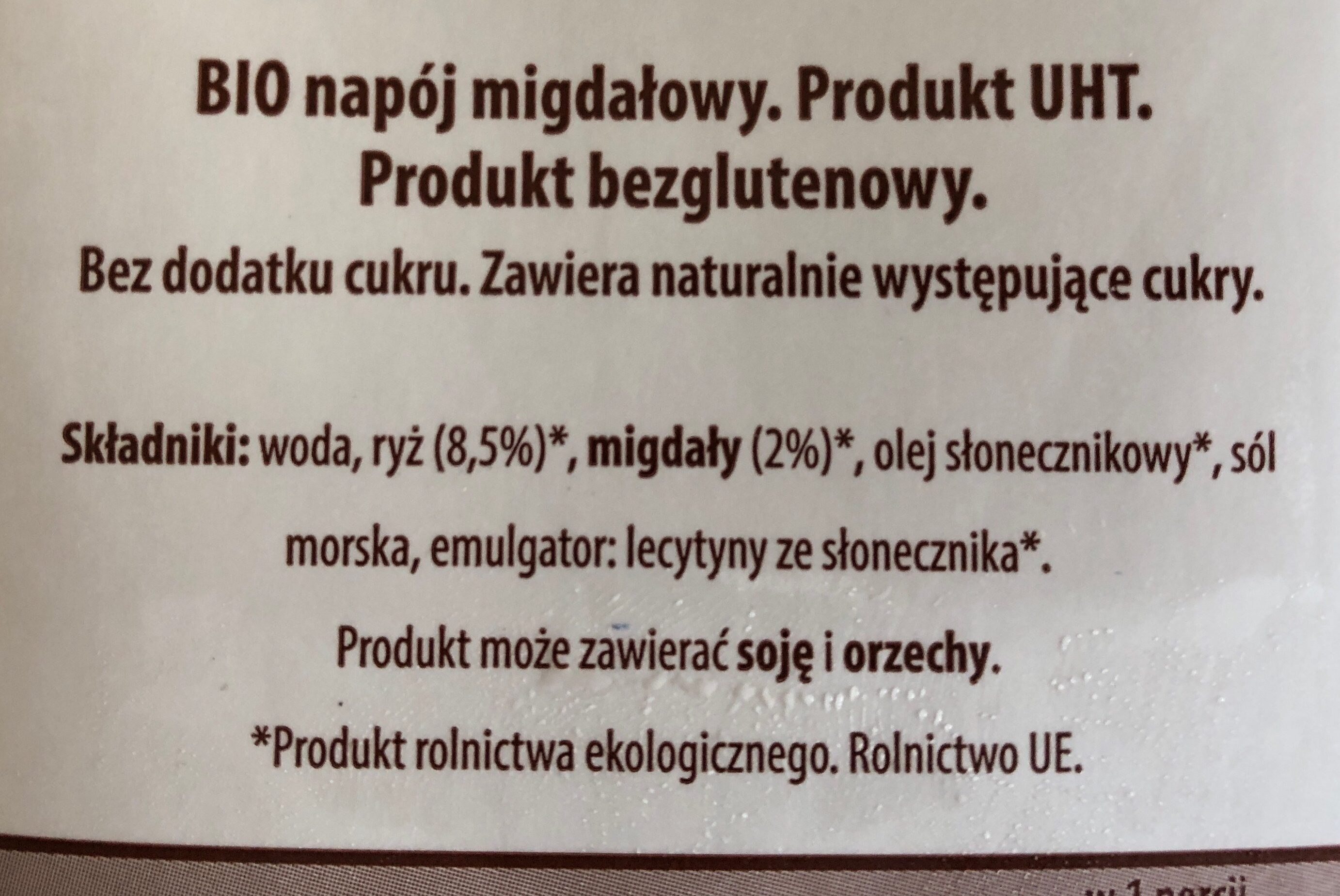 Migdałowe bez dodatku cukru - Ingredienti - pl