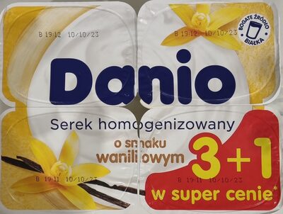 Serek homogenizowany o smaku waniliowym - Product - pl