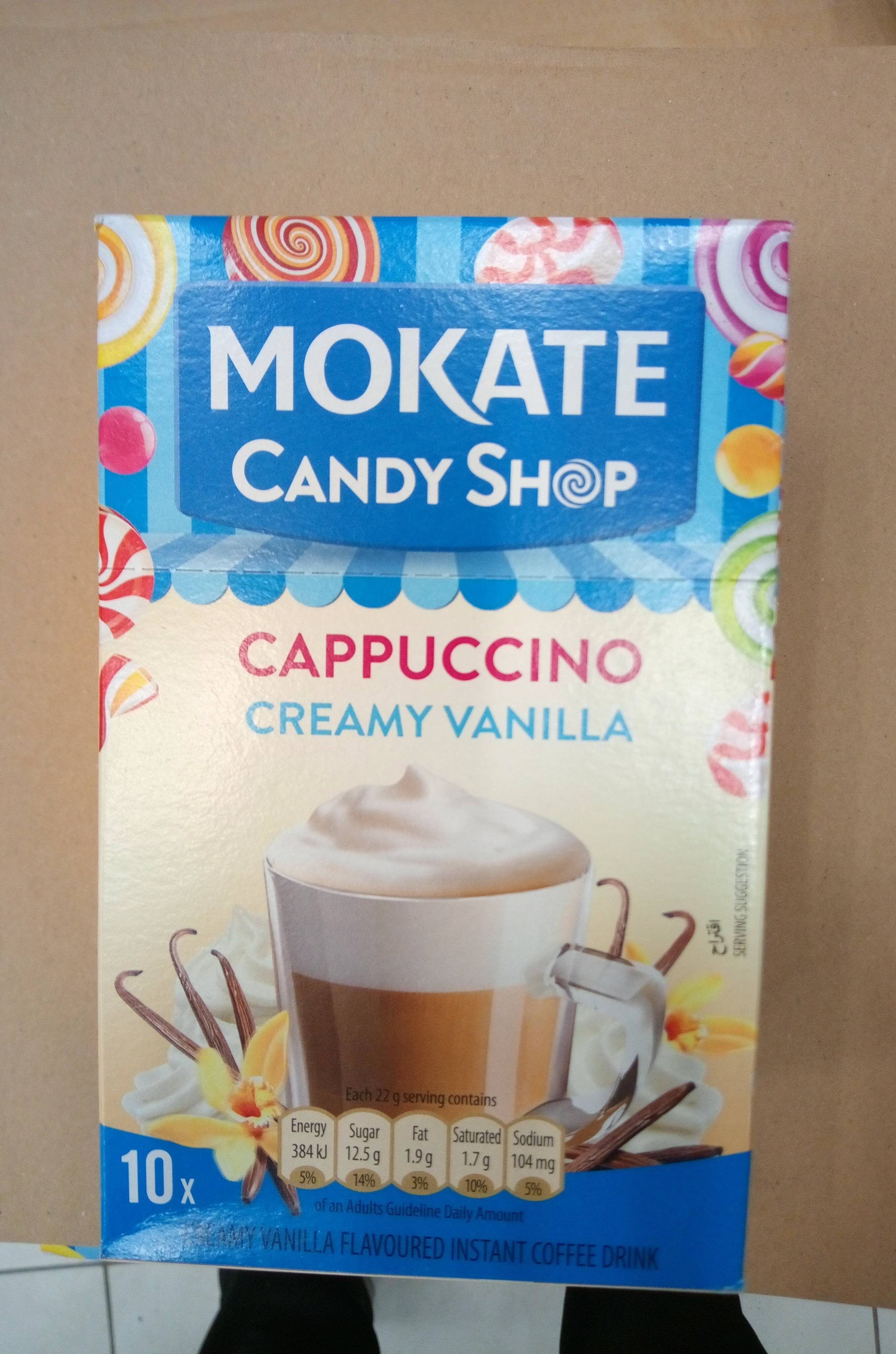 Mokate candy shop creamy vanilla - Produkt