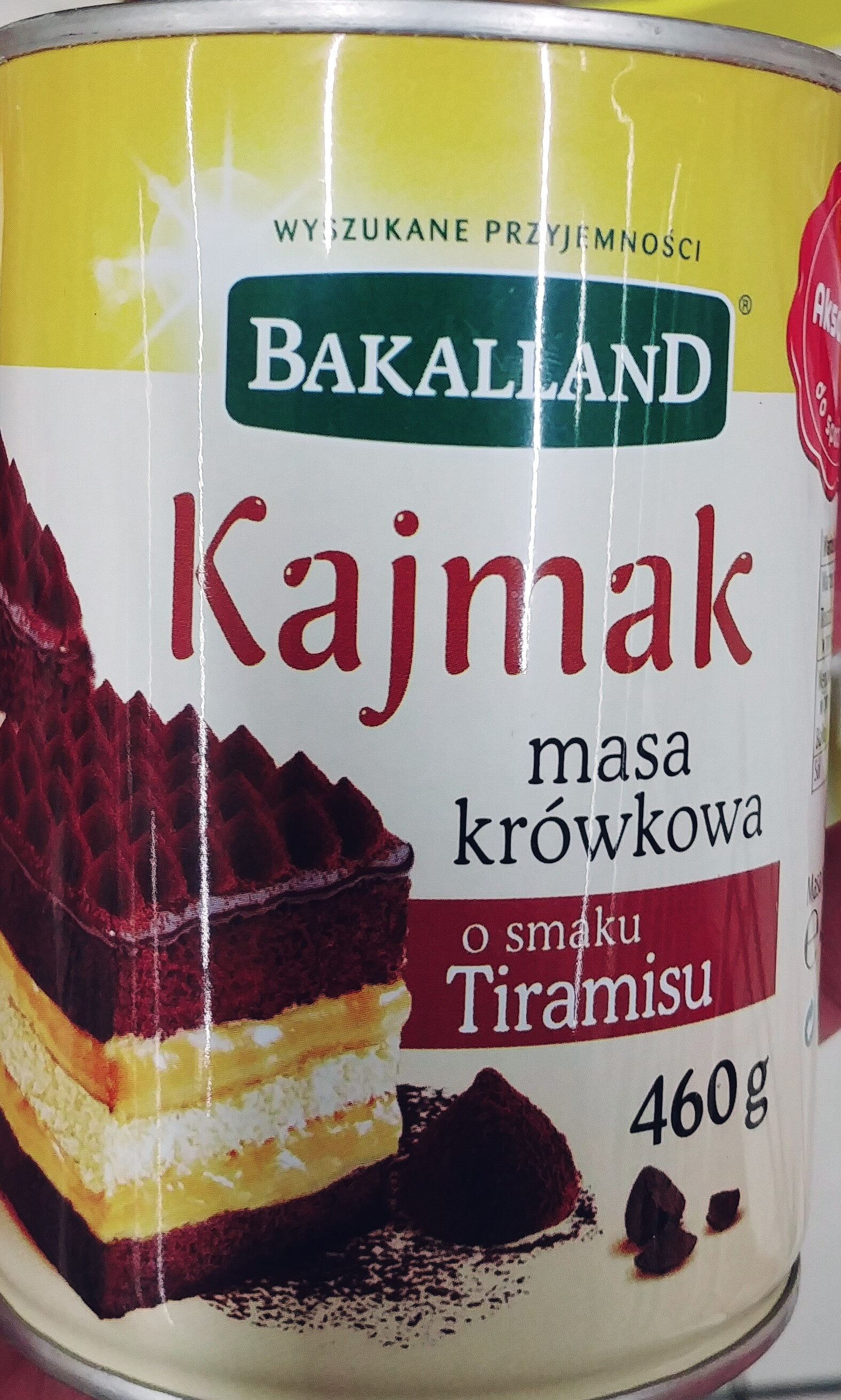 Kajmak - Masa krówkowa o smaku Tiramisu - Product - pl