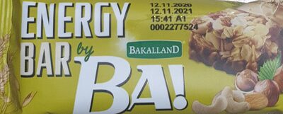 Ba! 5 Nuts Energy Bar 40G - Product - fr