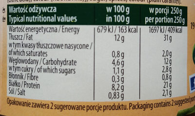 Gulasz wieprzowo-wołowy - Voedingswaarden - pl
