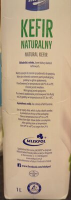 Kefir - Recycling instructions and/or packaging information