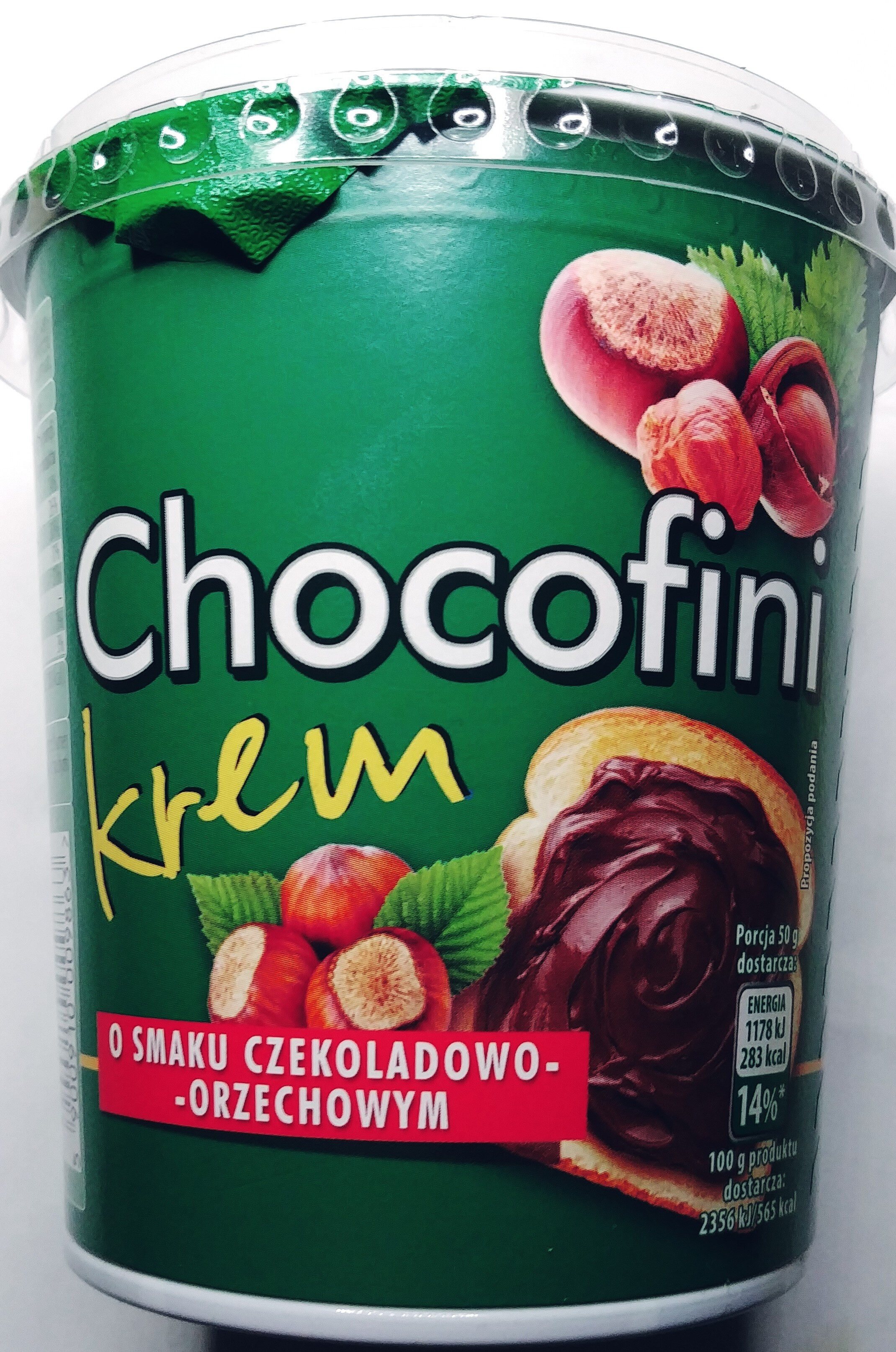 Krem o smaku czekoladowo-orzechowym - Product - pl