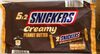 Snickers creamy peanut butter - Product