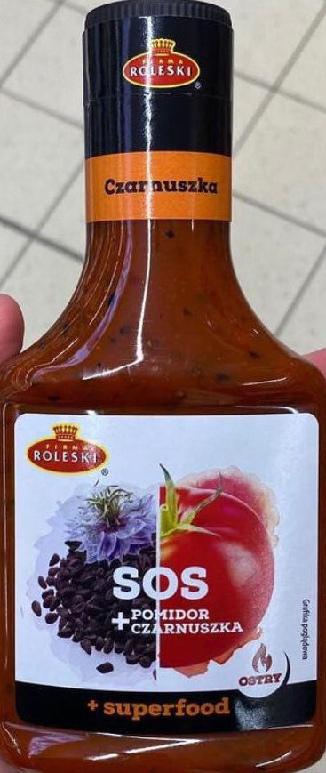 Sos pomidor + czarnuszka ostry - Product - pl