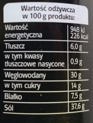 Grill - przyprawa klasyczna - Nutrition facts - pl