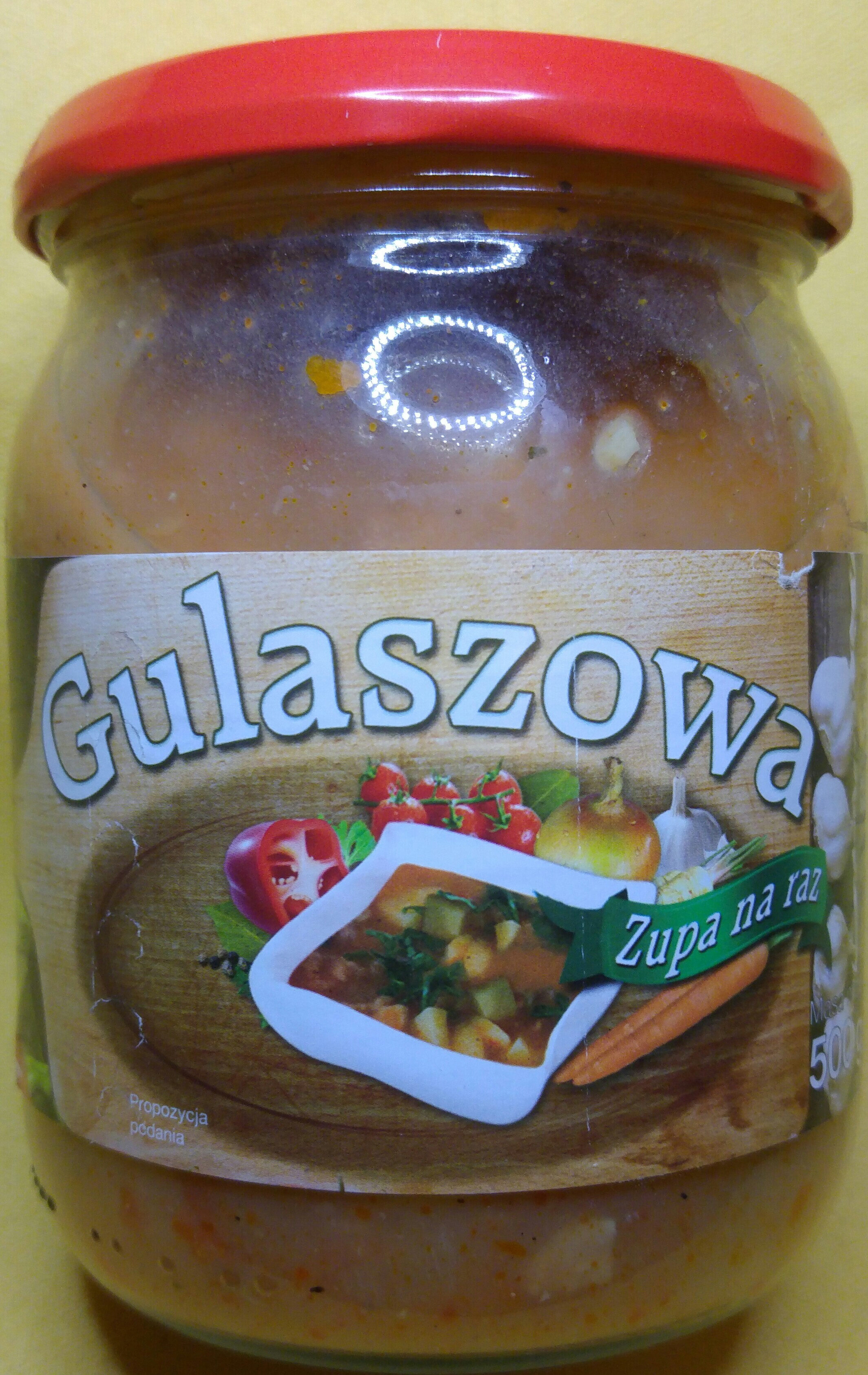 Zupa gulaszowa. - Produit - pl
