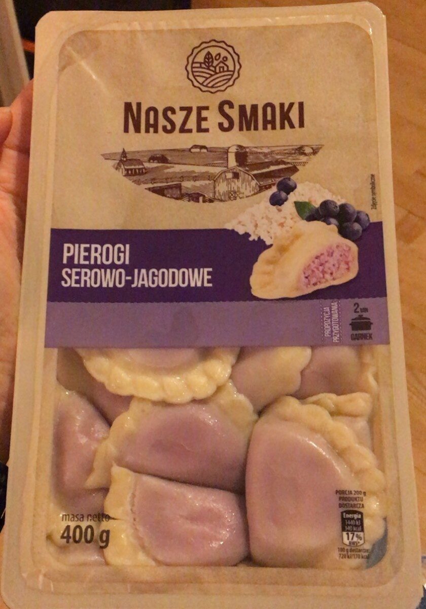 Pierogi serowo- jagodowe - Product - pl