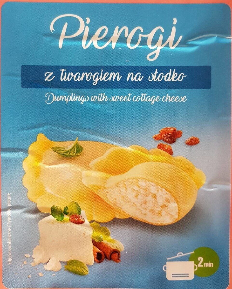 Pierogi with sweet cottage cheese - Produkt - en