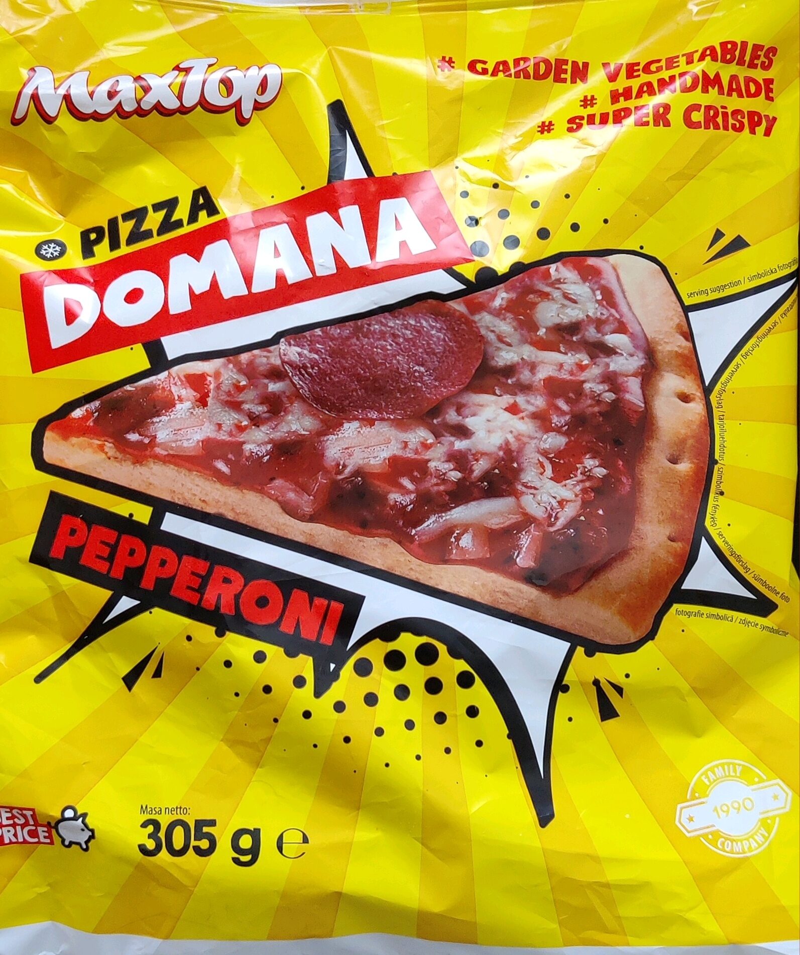 Pizza Domana - Pepperoni - Produkt