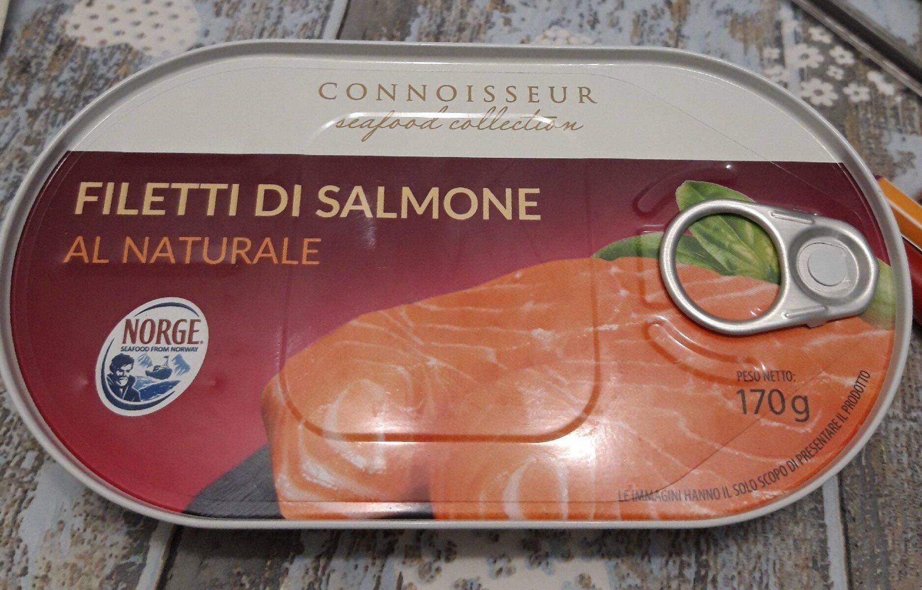 Filetti di salmone al naturale - Produkt - it