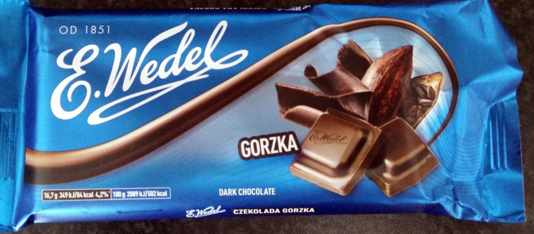 E. Wedel Dark Chocolate - Produkt