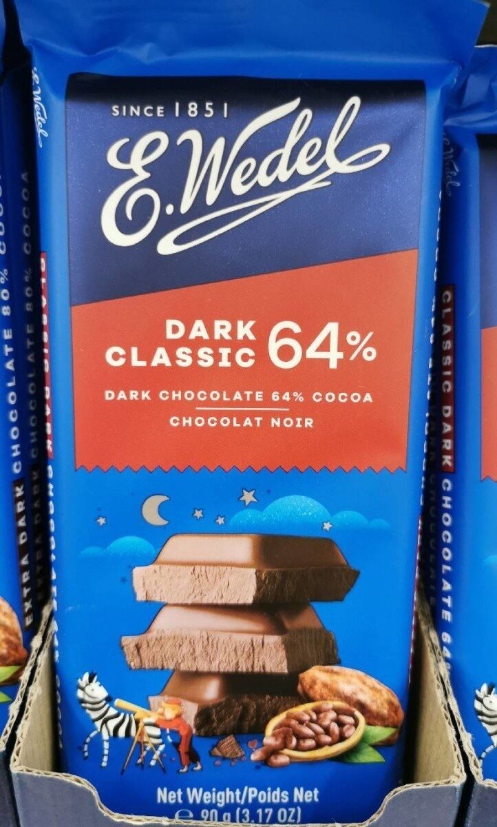 Chocolate dark classic 64% - Prodotto