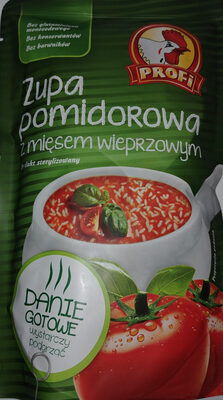 Zupa pomidorowa z mięsem wieprzowym - Produit - pl