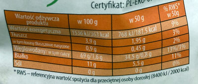 Płatki jaglane Bio - Voedingswaarden - pl