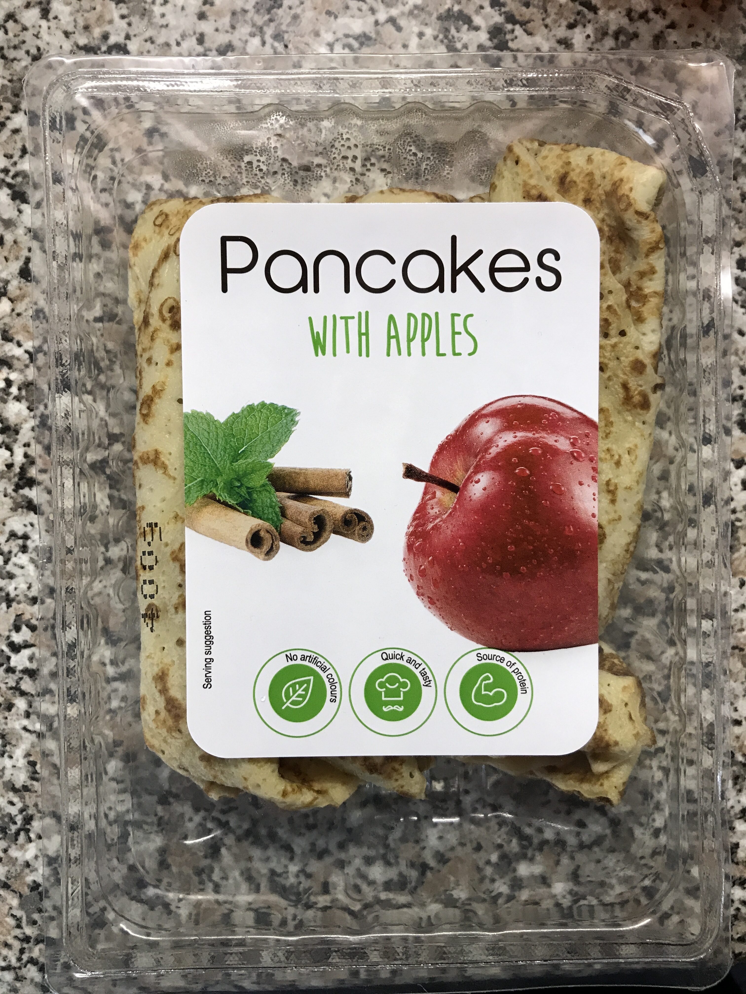 Pancakes with apples - Produkt