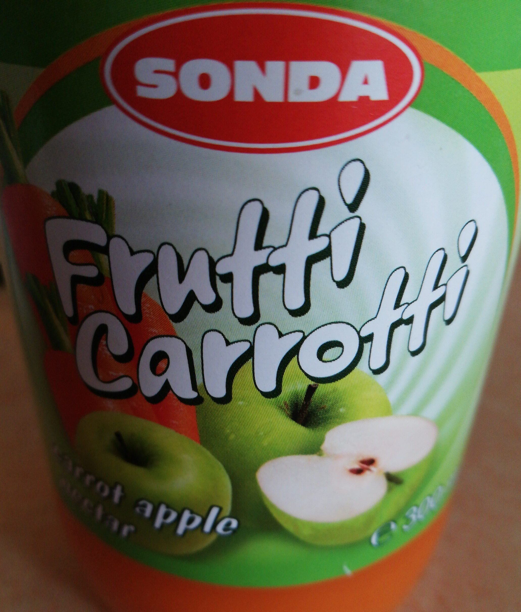 Frufti carrotti - Съставки - en