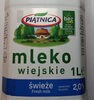 Mleko wieskie świeże 2% - Produit