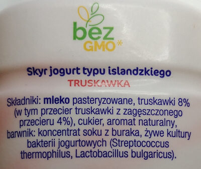 Skyr jogurt pitny - Ingredients - pl