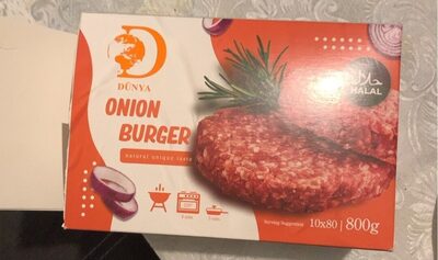 Onion burger - Product - fr