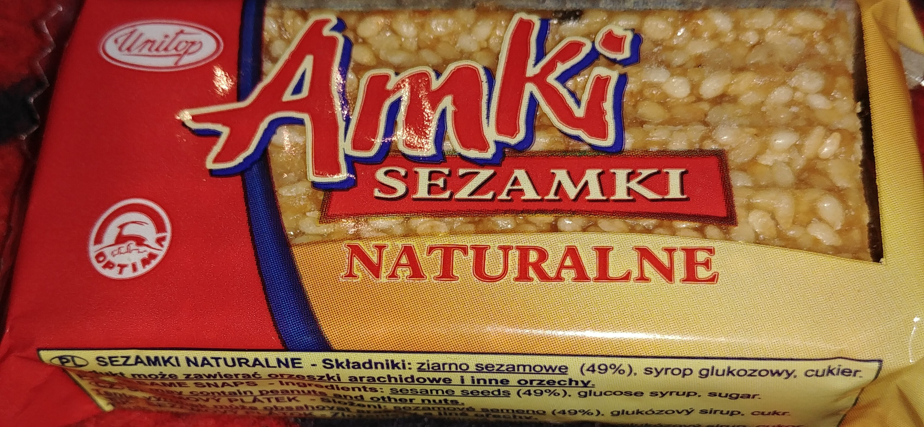 Sezamki naturalne - Product - pl
