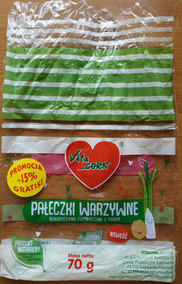 Pałeczki warzywne kukurydziano-ziemniaczane z porem - Produit - pl