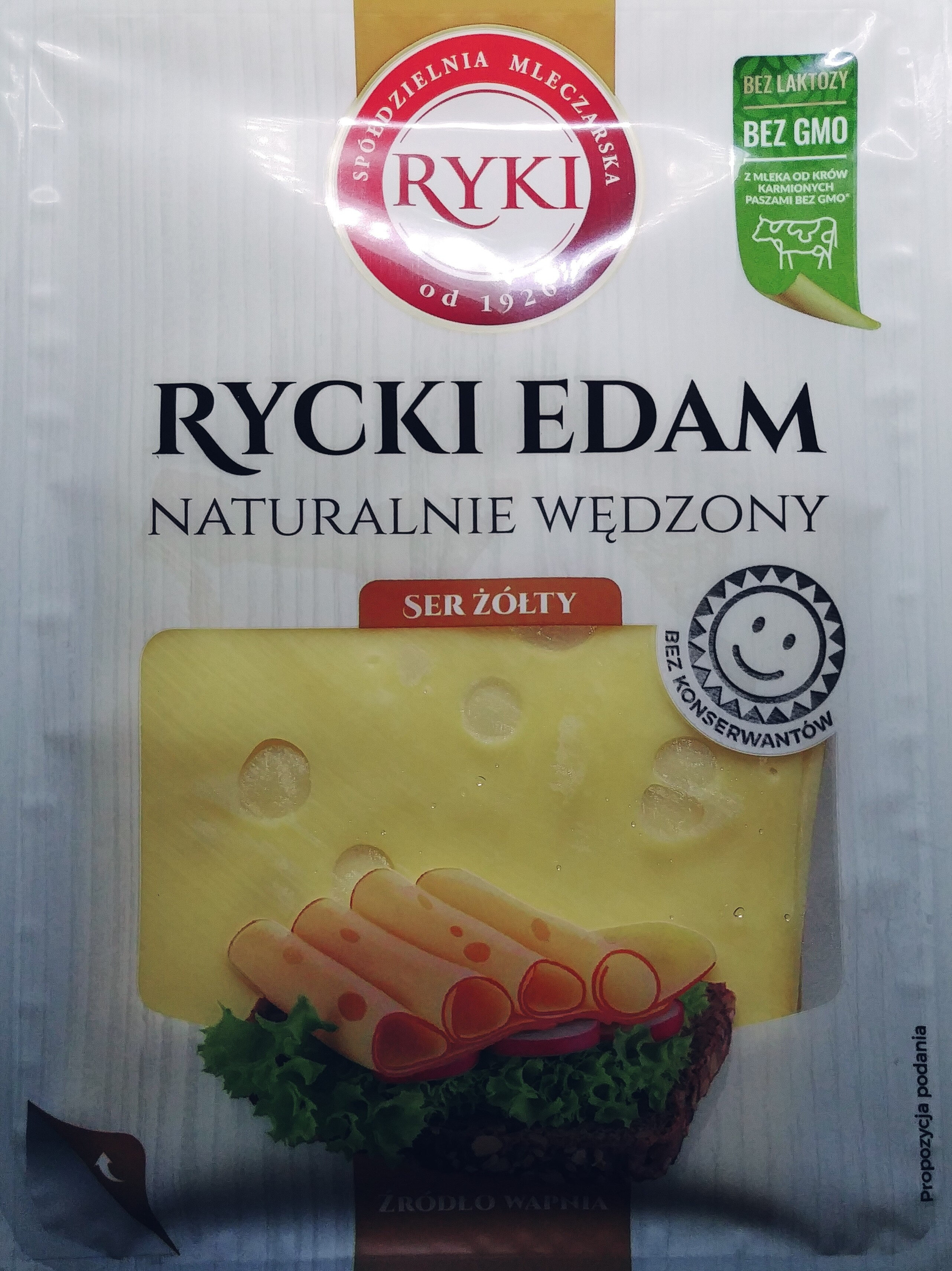 Ser Rycki Edam wędzony - Produkt - pl