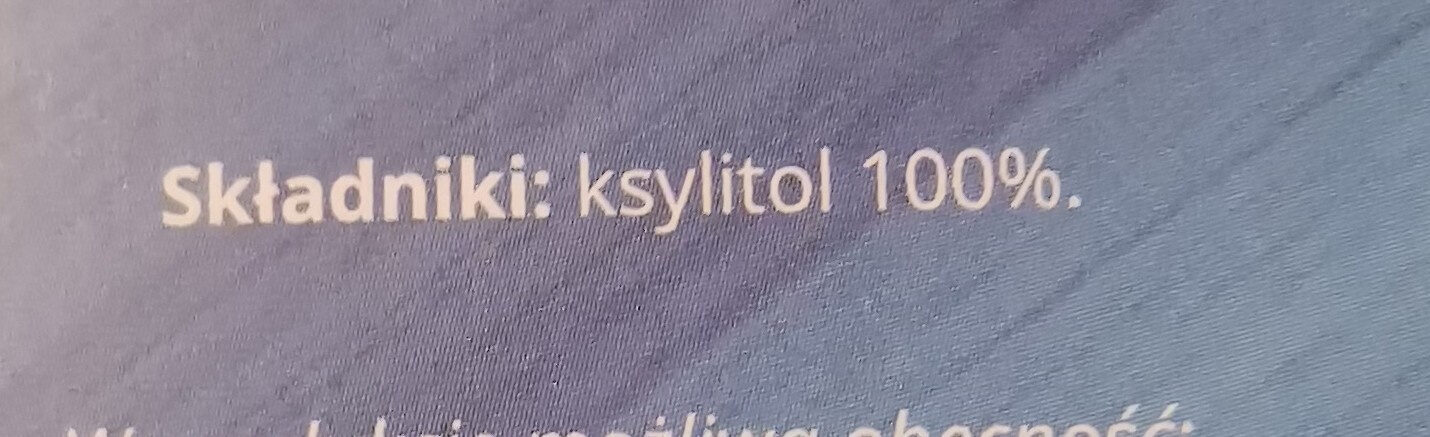 ksylitol - Ingredients - pl