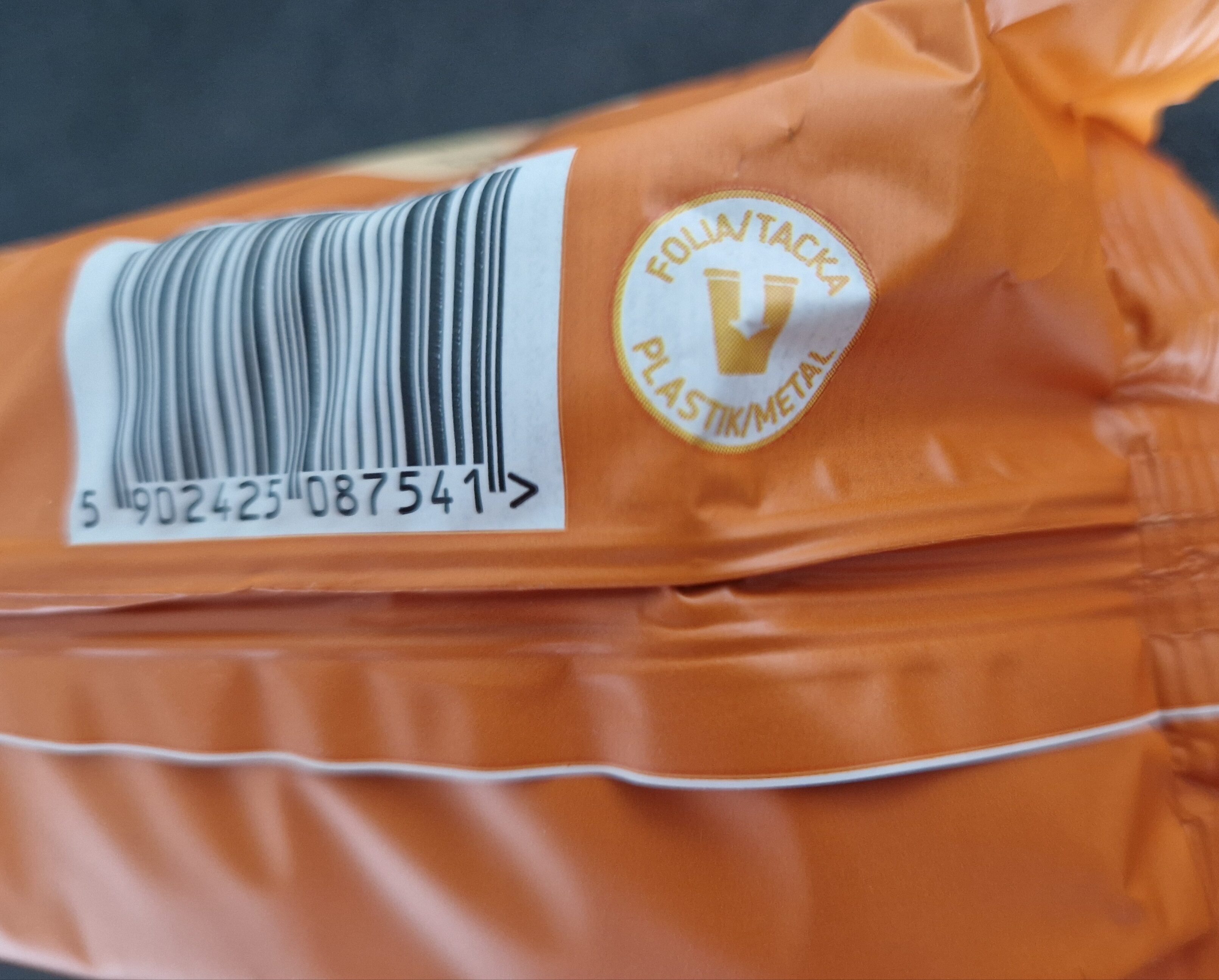 Bonitki paryskie z galaretką pomarańczową bez cukru - Instrukcje dotyczące recyklingu i / lub informacje na temat opakowania