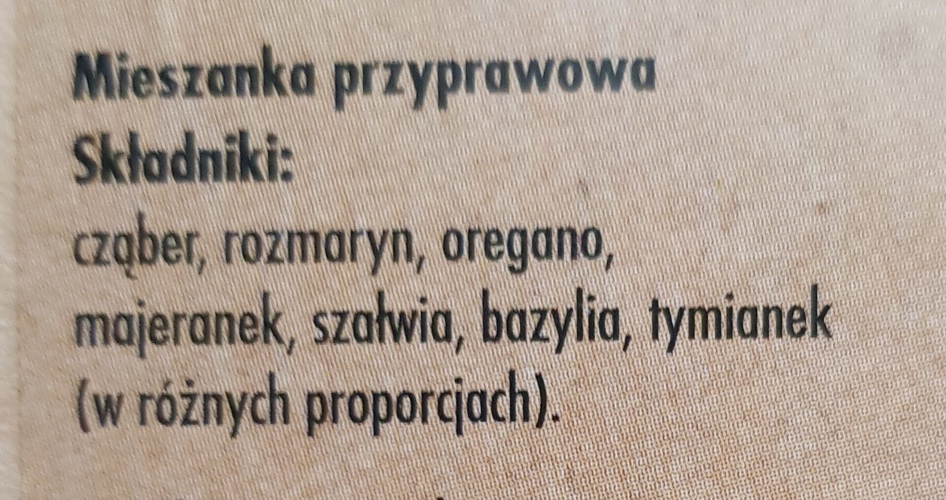  - Ingredients - pl
