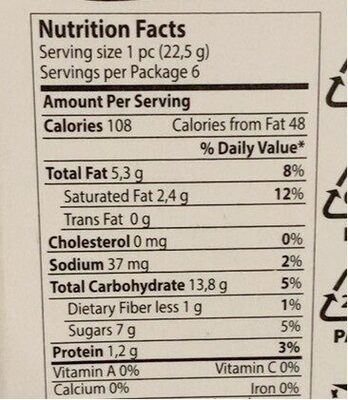 Choco fit - Nutrition facts - fr