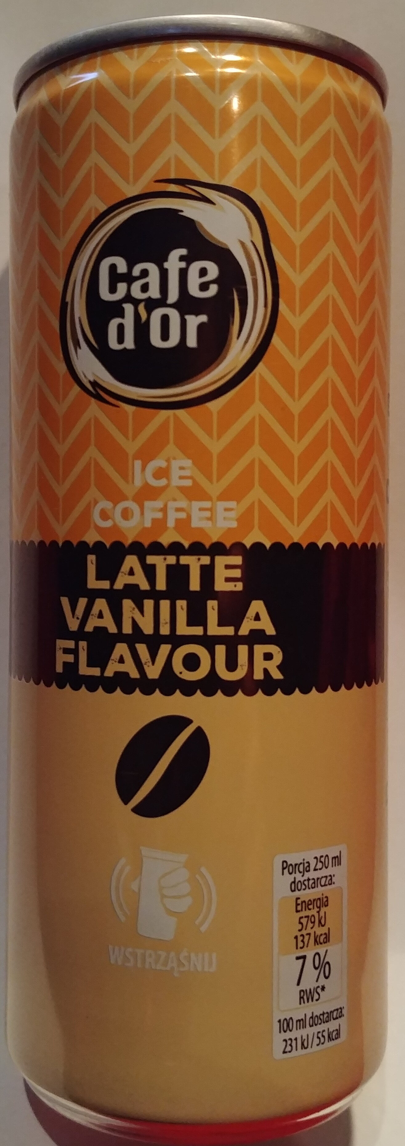 Ice coffee latte vanilla flavour - Produkt