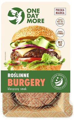 Roślinne burgery - klasyczny smak - Produkt